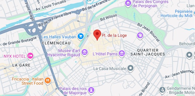 Place de la Loge Perpignan