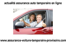 actualité information assurance auto temporaire