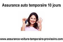 assurance auto pour dix jours