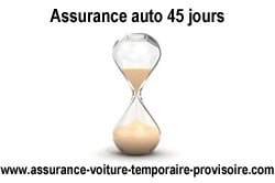 assurance auto 45 jours