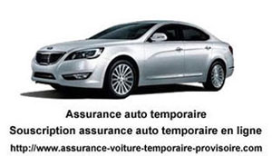 assurance temporaire auto