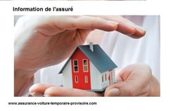 Assurance auto temporaire déclaration de l'assuré