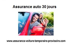 assurance auto 30 jours