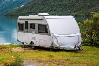 Caravane assurée pour une courte durée pour les vacances