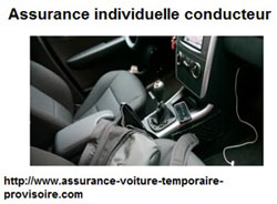 Assurance auto temporaire et individuelle du conducteur