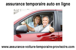 assurance auto temporaire en ligne pas cher