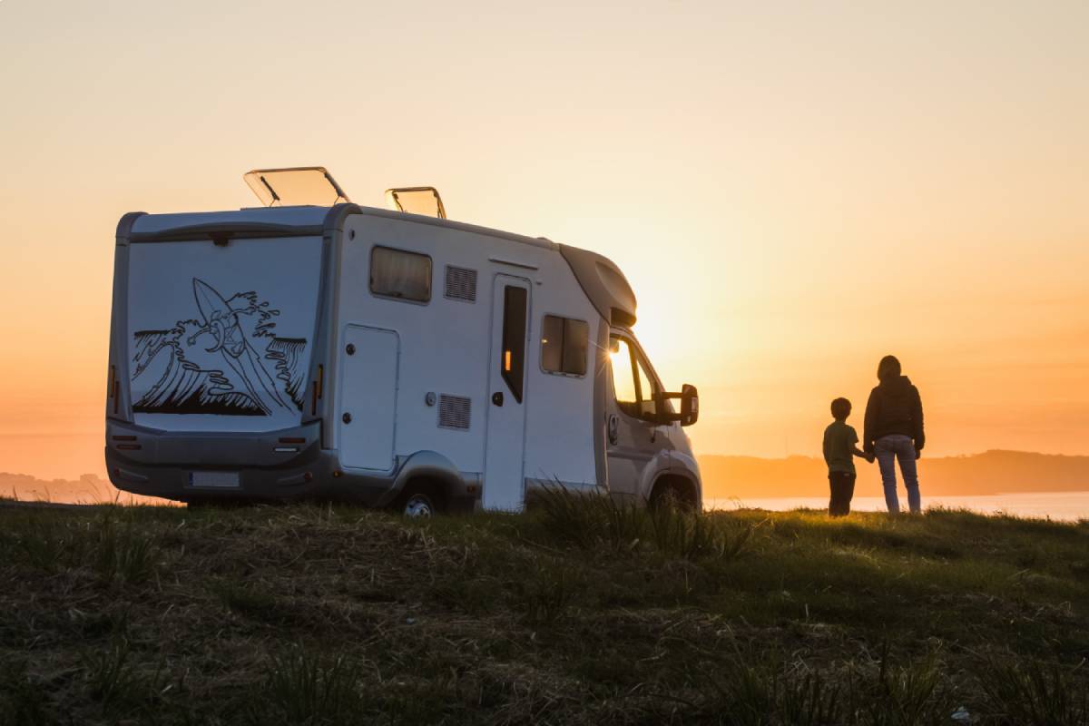 Camping car en location assuré temporairement