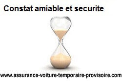 constat amiable d'accident auto