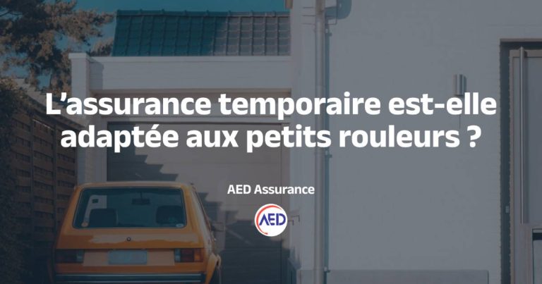 L’assurance temporaire est-elle adaptée aux petits rouleurs ?