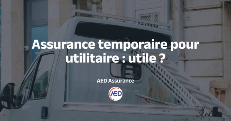 Assurance auto temporaire pour utilitaire : dans quels cas est-ce utile ?