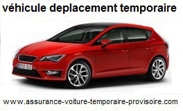 Assurance voiture pour déplacement temporaire