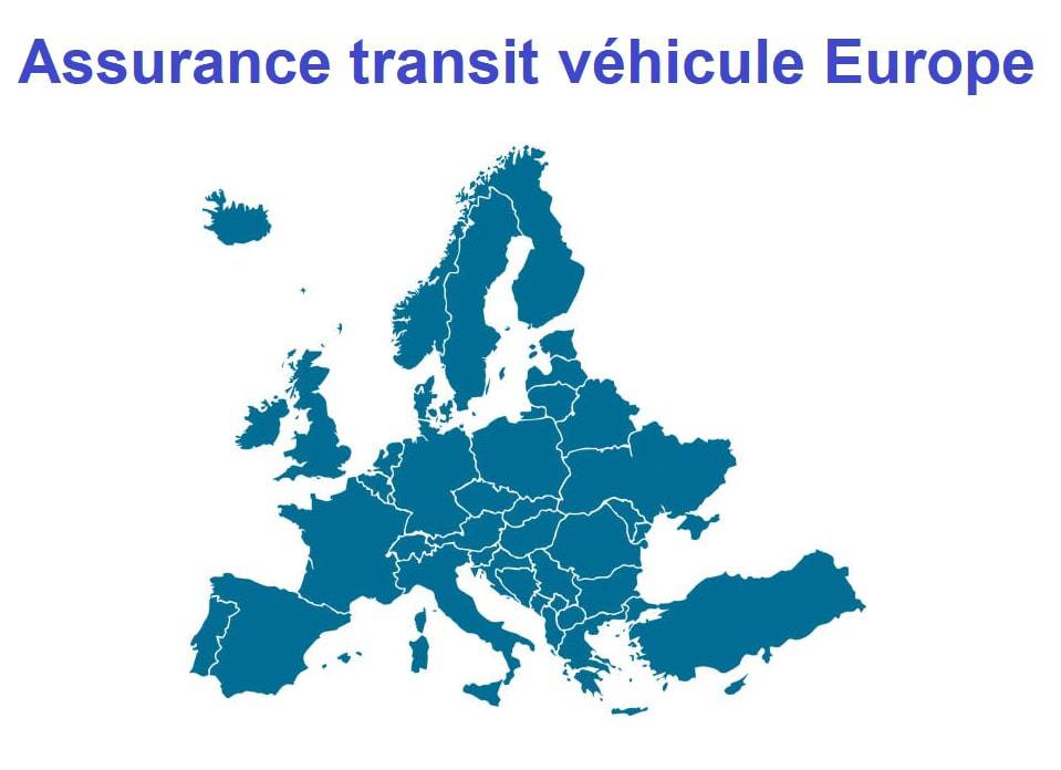 Carte d'Europe pour assurance transit véhicule Europe