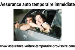 Assurance auto temporaire immédiate