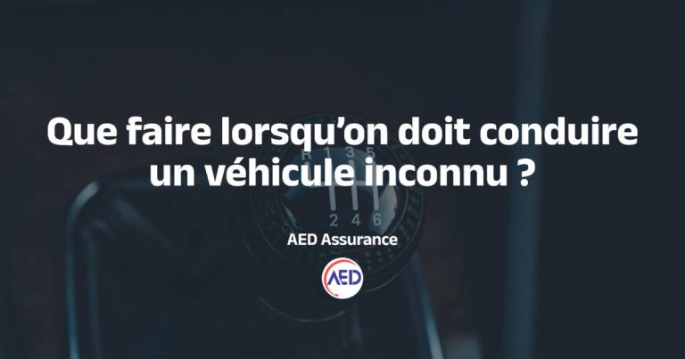 Que faire lorsqu’on doit conduire un véhicule inconnu pour rendre service ?