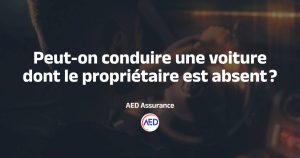 Conduire une voiture dont le propriétaire est absent