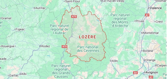 Assurance auto temporaire en Lozère