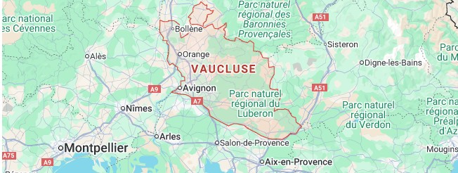 Assurance auto temporaire dans le département de Vaucluse
