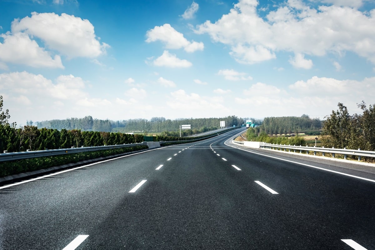 Autoroute avec péages sans véhicules