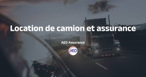 Assurance location de camion