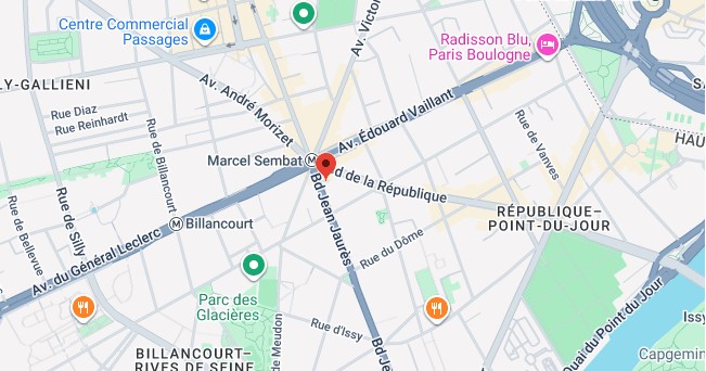 Place Marcel Sembat Boulogne-Billancourt