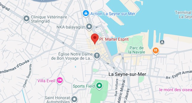 Place Martel Esprit 83500 La Seyne-sur-Mer