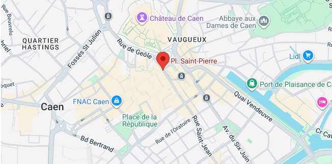 Place Saint-Pierre 14000 Caen