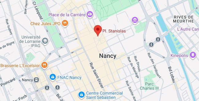 Place Stanislas 54000 Nancy