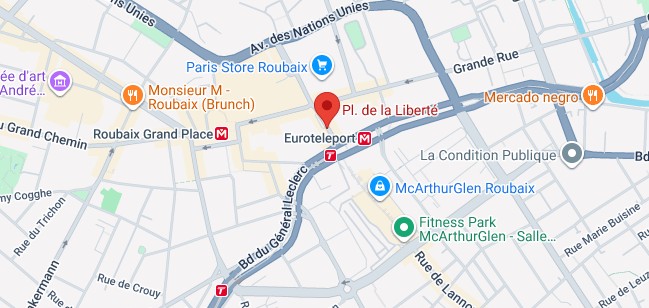 Place de la Liberté 59100 Roubaix