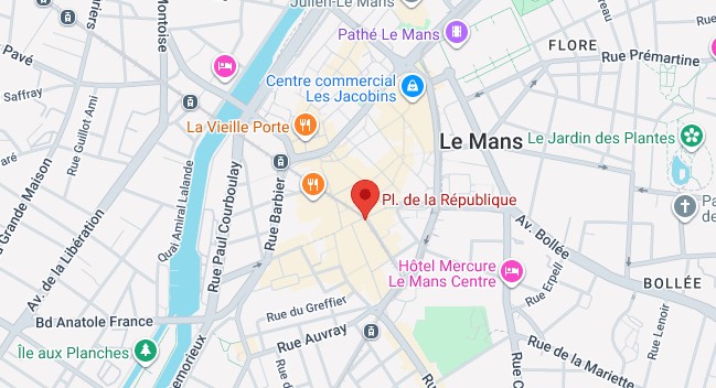 Place de la République 72100 Le Mans