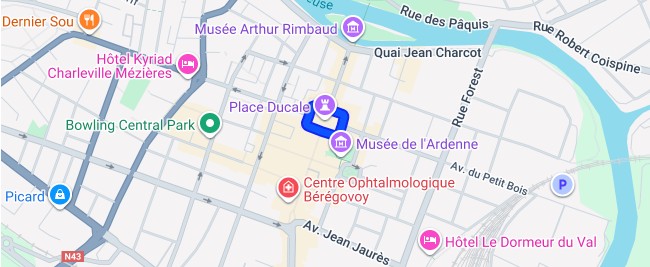 Place Ducale 08000 Charleville-Mézières