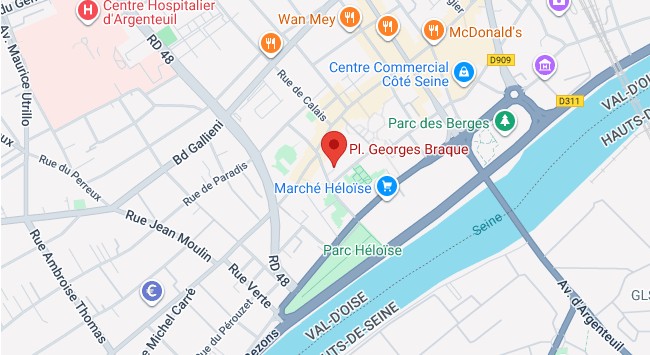 Place Gearges Braque 95100 Argenteuil