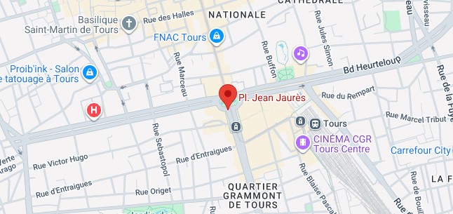Place Jean Jaurès Tours