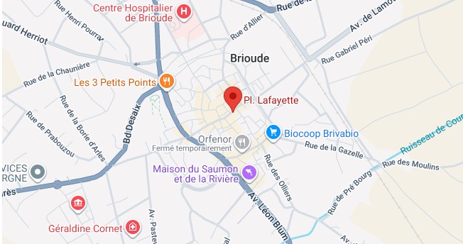 Assurance auto temporaire à la place Lafayette 43100