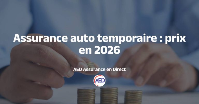 Assurance auto temporaire : ça coûte combien vraiment en 2026 ?