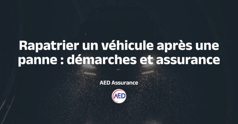 Que faire lorsqu’un véhicule doit être rapatrié après une panne loin du domicile ?