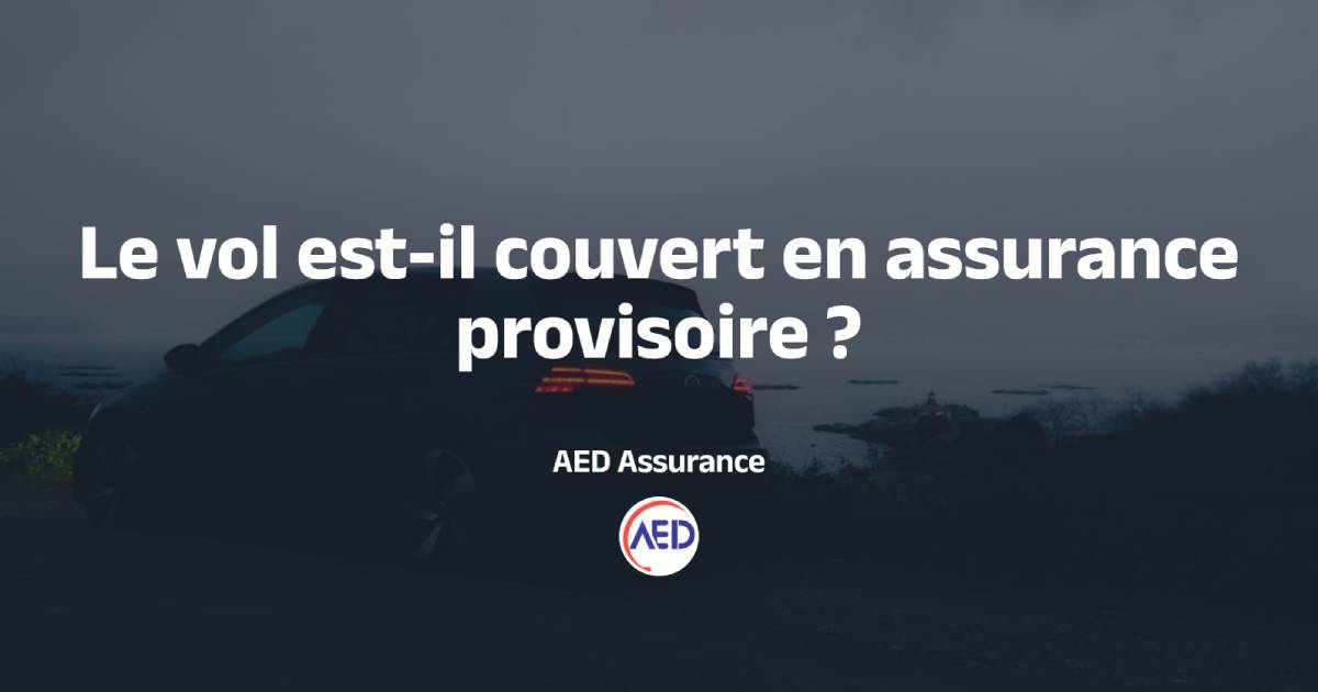 Garantie vol et assurance provisoire
